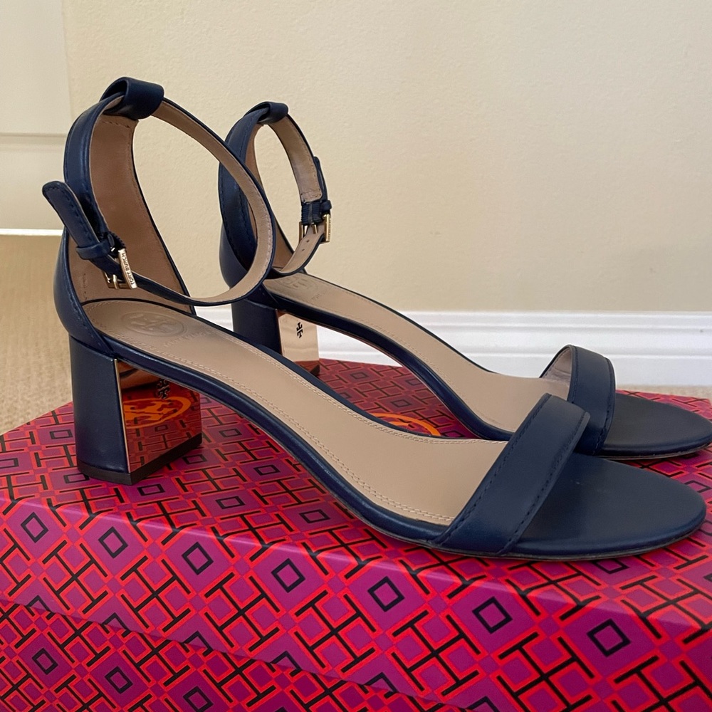 Tory Burch Leather Strap Cecile Sandals